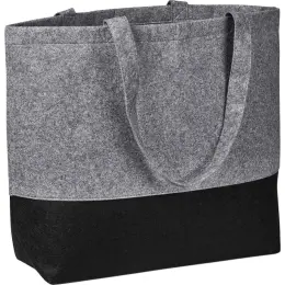 Okiyo Toku Recycled PET Felt Large Tote Close Up Angle